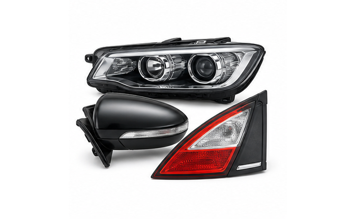 Headlamps, Mirrors & Trims
